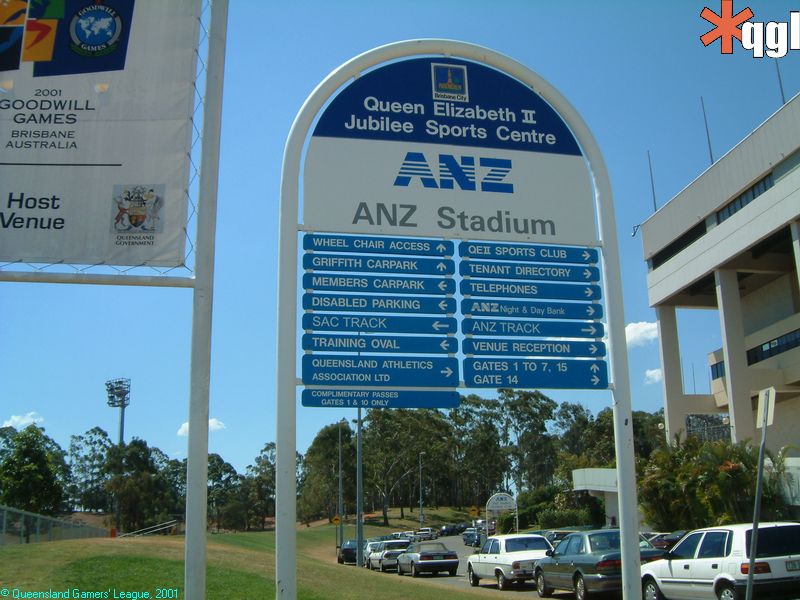ANZ Sign - Where's QGL? 
