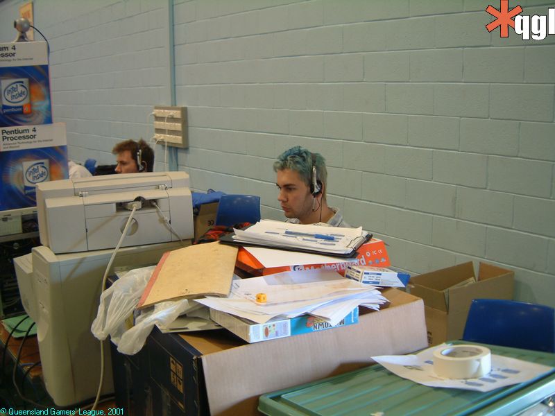 Nathan at his office 

