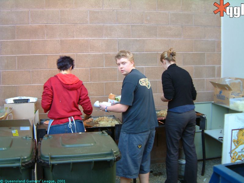 Res stealing some food 
