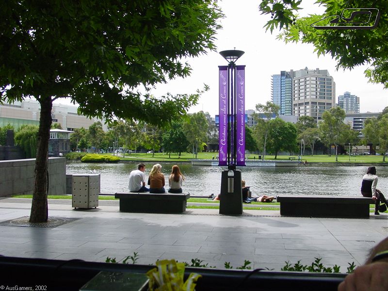 River shot from Crown Casino 
