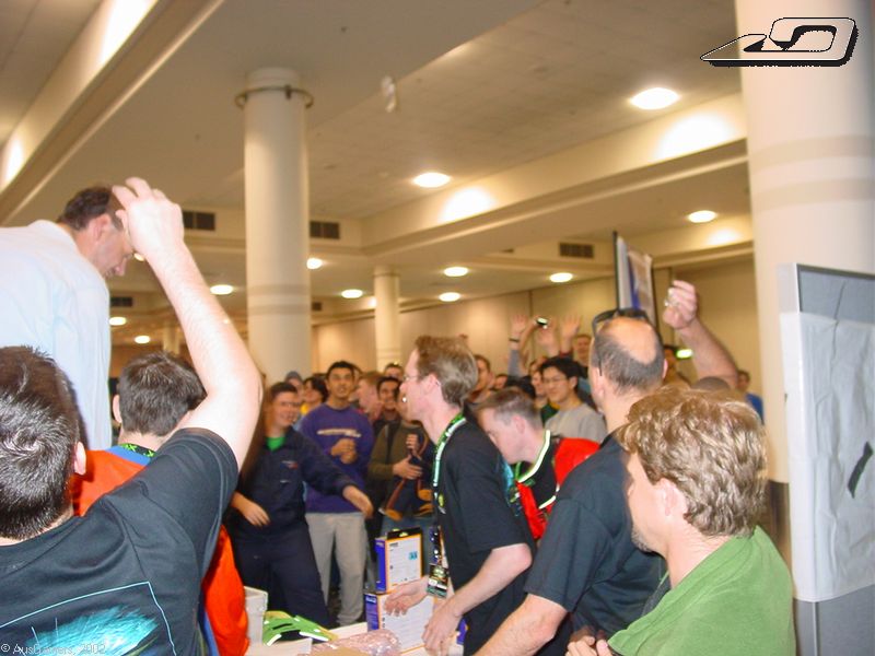 Goodies being thrown out 
