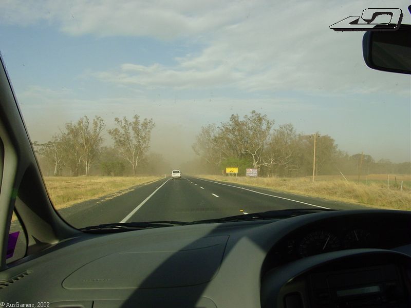 Dust storm 
