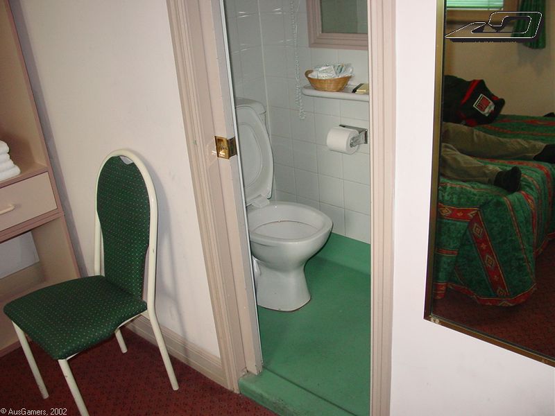 Extremely small bathroom 
